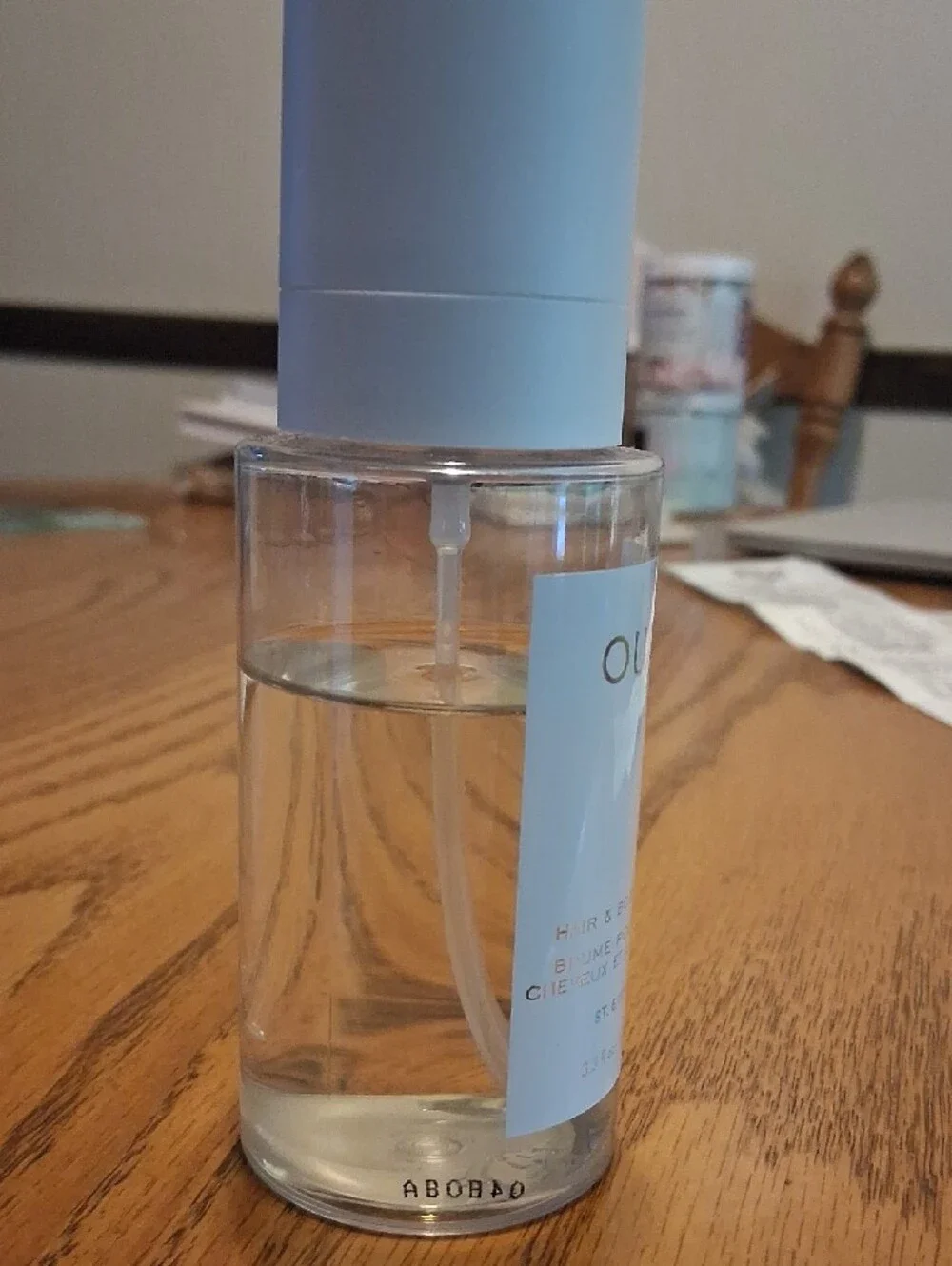OUAI St. Barts Hair & Body Mist Bottle in White